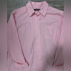 Ralph Lauren Pink Striped Shirt